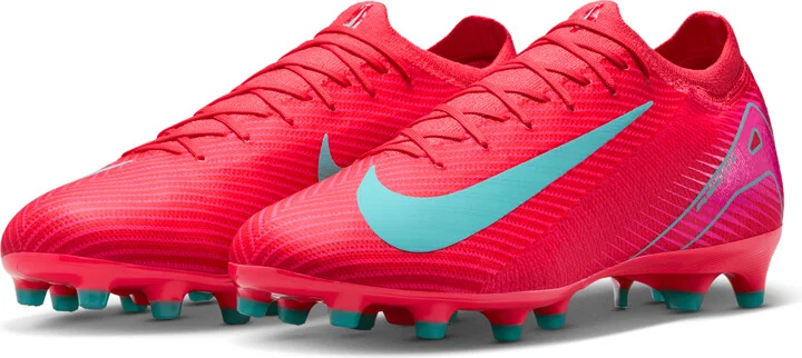 Nike Men's Mercurial Vapor 16 Pro Artificial-Grass Low-Top Soccer Cleats in Red | FQ8684-800 - Image 5