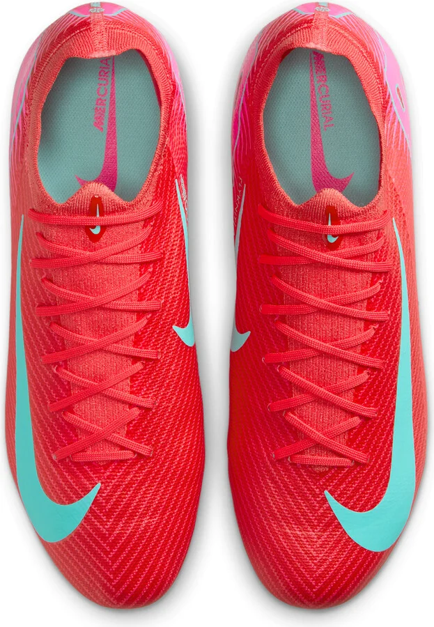 Nike Men's Mercurial Vapor 16 Pro Firm-Ground Low-Top Soccer Cleats in Red | FQ8685-800 - Image 4