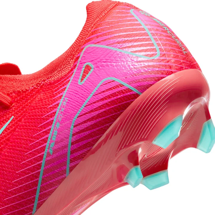 Nike Men's Mercurial Vapor 16 Pro Firm-Ground Low-Top Soccer Cleats in Red | FQ8685-800 - Image 9