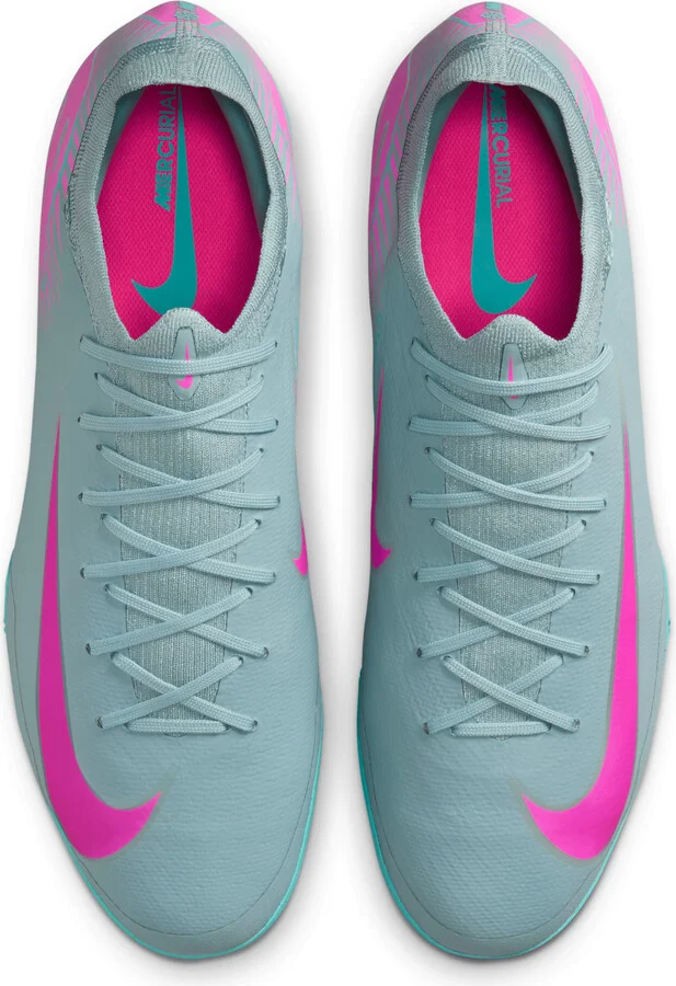 Nike Men's Mercurial Vapor 16 Pro Turf Low-Top Soccer Shoes in Grey | FQ8687-301 - Image 4