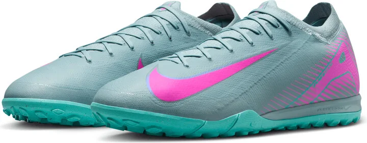 Nike Men's Mercurial Vapor 16 Pro Turf Low-Top Soccer Shoes in Grey | FQ8687-301 - Image 5