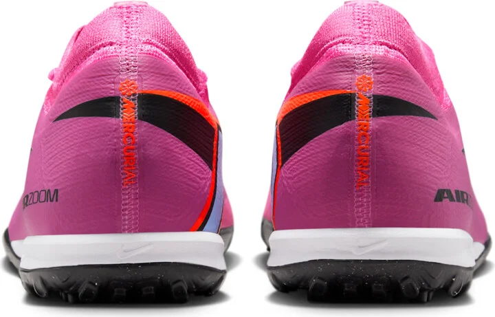 Nike Men's Mercurial Vapor 16 Pro Turf Low-Top Soccer Shoes in Pink | FQ8687-600 - Image 6