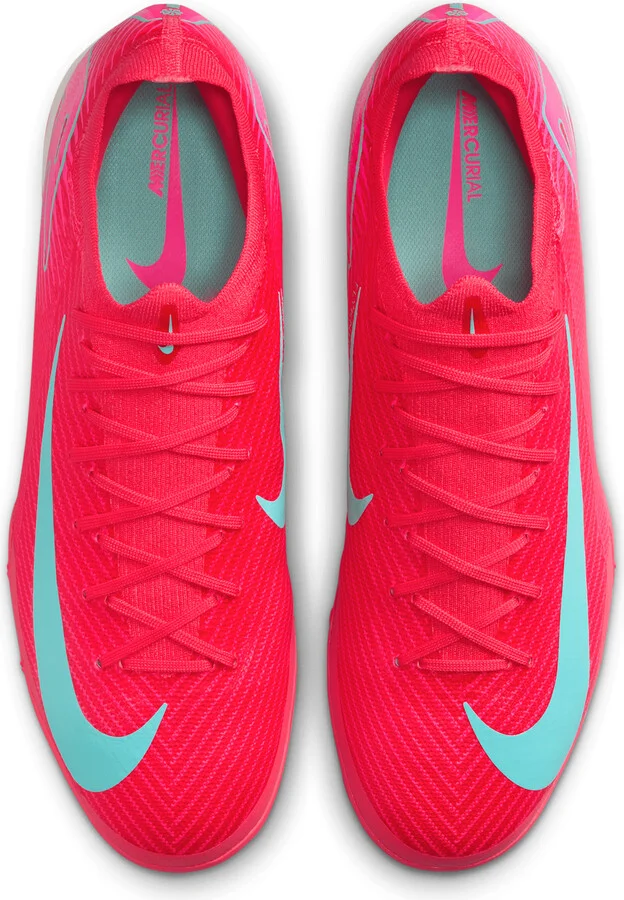 Nike Men's Mercurial Vapor 16 Pro Turf Low-Top Soccer Shoes in Red | FQ8687-800 - Image 4