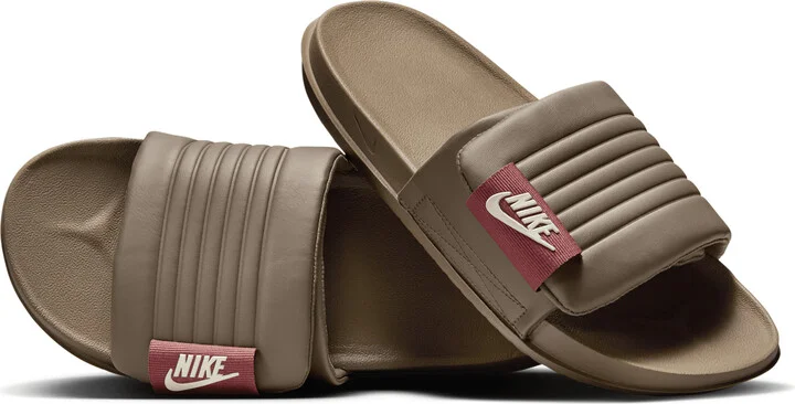 Nike Men's Offcourt Adjust Slides in Brown | DQ9624-005