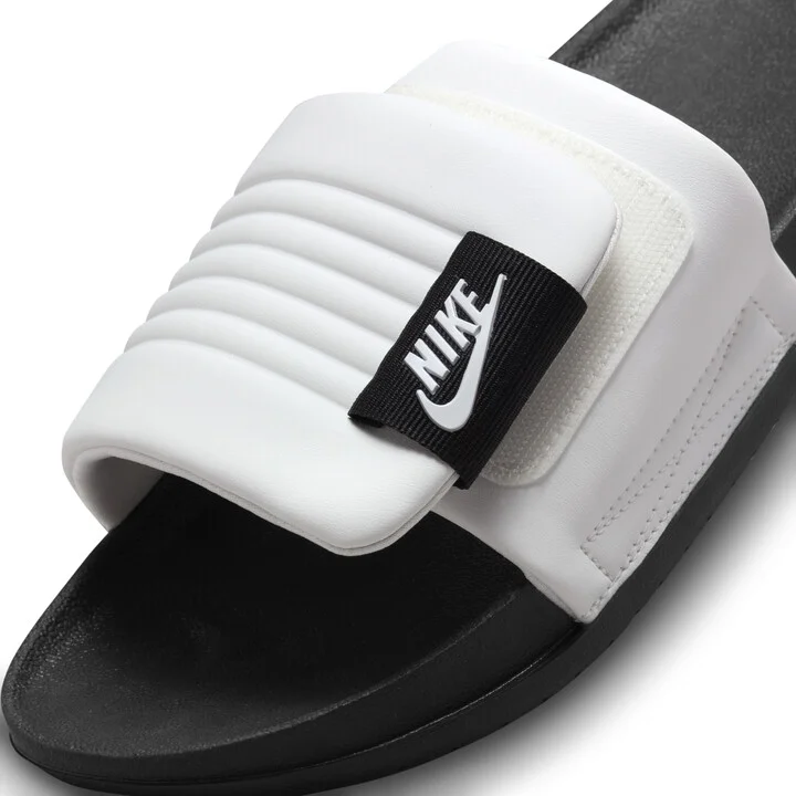 Nike Men's Offcourt Adjust Slides in White | DQ9624-100 - Image 7