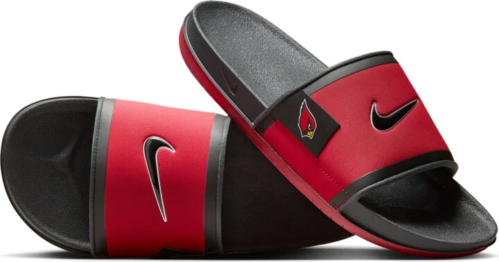 Nike Men's Offcourt (Arizona Cardinals) Offcourt Slides in Red | FN2969-600