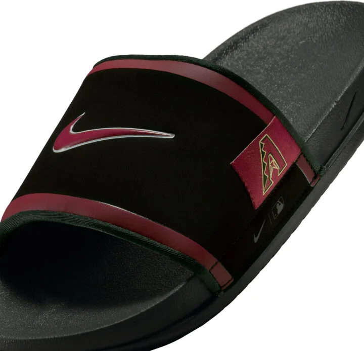 Nike Men's Offcourt (Arizona Diamondbacks) Offcourt Slides in Black | FN3357-001 - Image 6