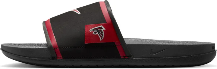 Nike Men's Offcourt (Atlanta Falcons) Offcourt Slides in Black | FN4134-001 - Image 2