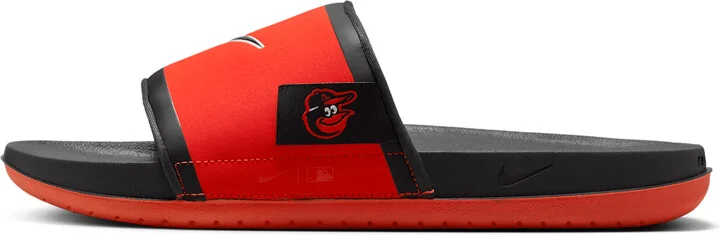 Nike Men's Offcourt (Baltimore Orioles) Offcourt Slides in Orange | FN4311-800 - Image 2