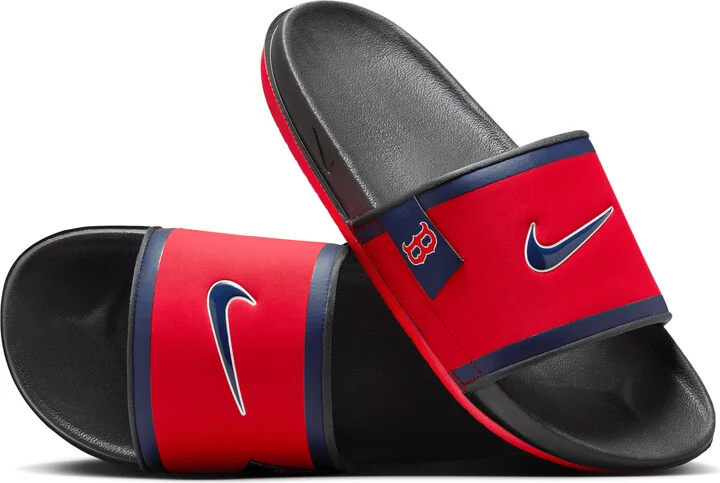 Nike Men's Offcourt (Boston Red Sox) Offcourt Slides in Red | FN4460-600