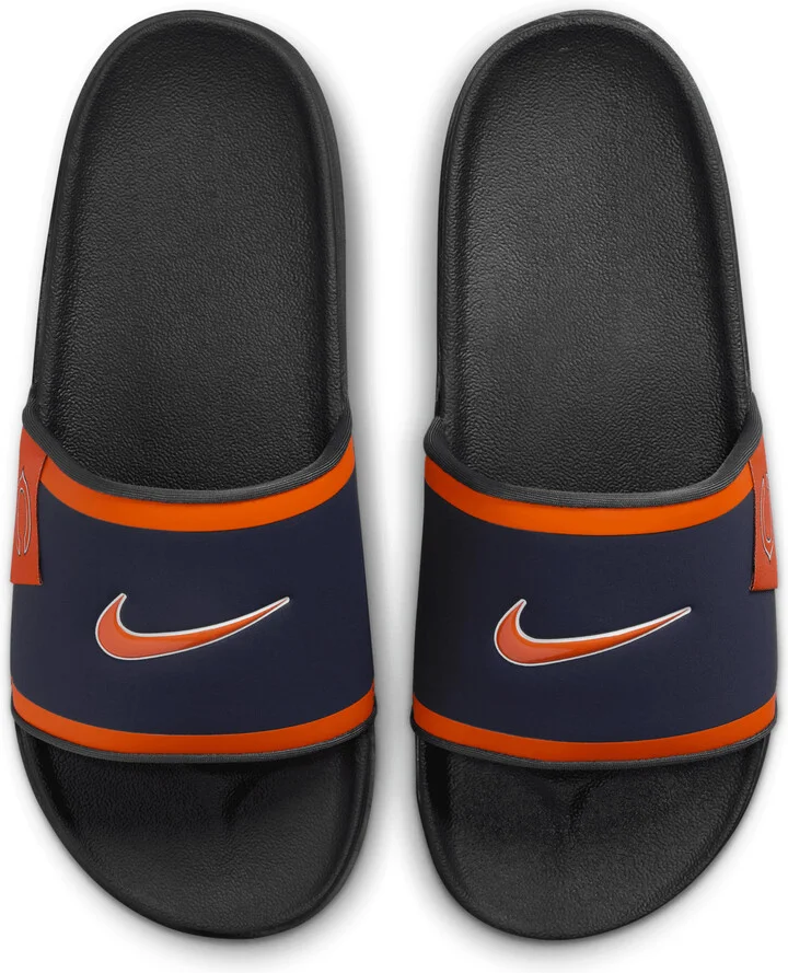 Nike Men's Offcourt (Chicago Bears) Offcourt Slides in Blue | FN2685-400 - Image 5