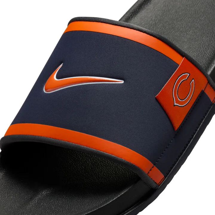 Nike Men's Offcourt (Chicago Bears) Offcourt Slides in Blue | FN2685-400 - Image 6