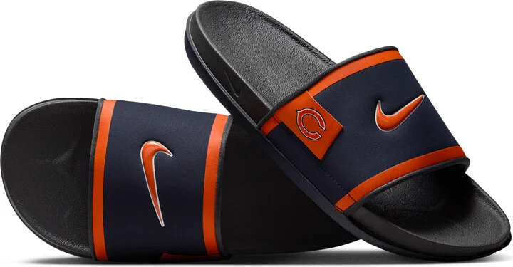 Nike Men's Offcourt (Chicago Bears) Offcourt Slides in Blue | FN2685-400