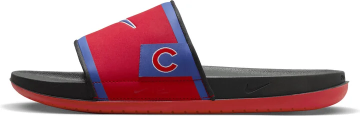 Nike Men's Offcourt (Chicago Cubs) Offcourt Slides in Red | FN3354-600 - Image 2