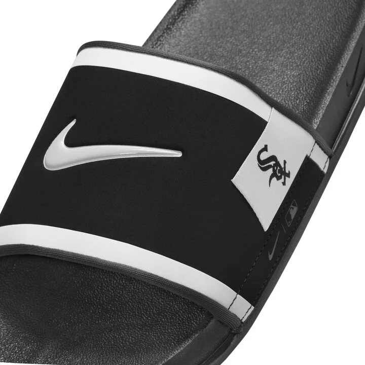 Nike Men's Offcourt (Chicago White Sox) Offcourt Slides in Black | FN4485-001 - Image 6