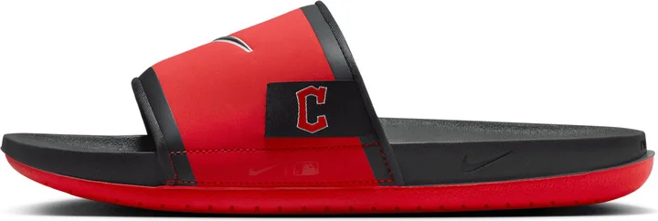 Nike Men's Offcourt (Cleveland Guardians) Offcourt Slides in Red | FN4144-600 - Image 2