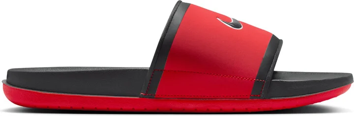 Nike Men's Offcourt (Cleveland Guardians) Offcourt Slides in Red | FN4144-600 - Image 4