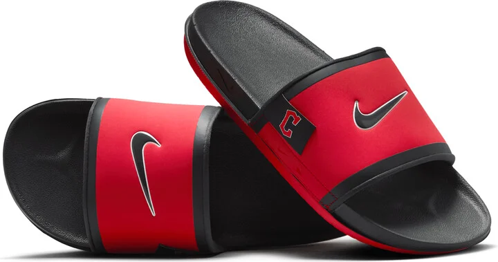 Nike Men's Offcourt (Cleveland Guardians) Offcourt Slides in Red | FN4144-600