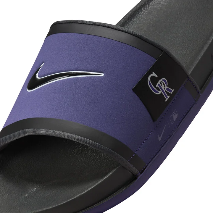 Nike Men's Offcourt (Colorado Rockies) Offcourt Slides in Purple | FN4463-500 - Image 6