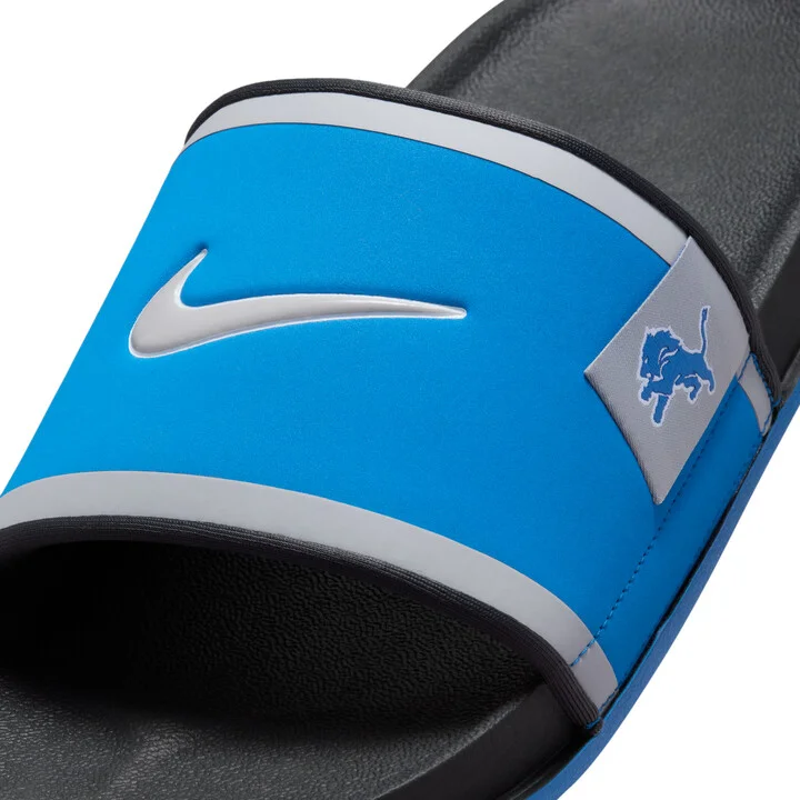 Nike Men's Offcourt (Detroit Lions) Offcourt Slides in Blue | FN4183-400 - Image 6