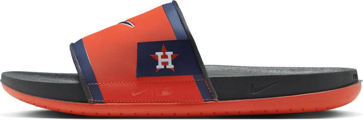 Nike Men's Offcourt (Houston Astros) Offcourt Slides in Orange | FN2678-800 - Image 2