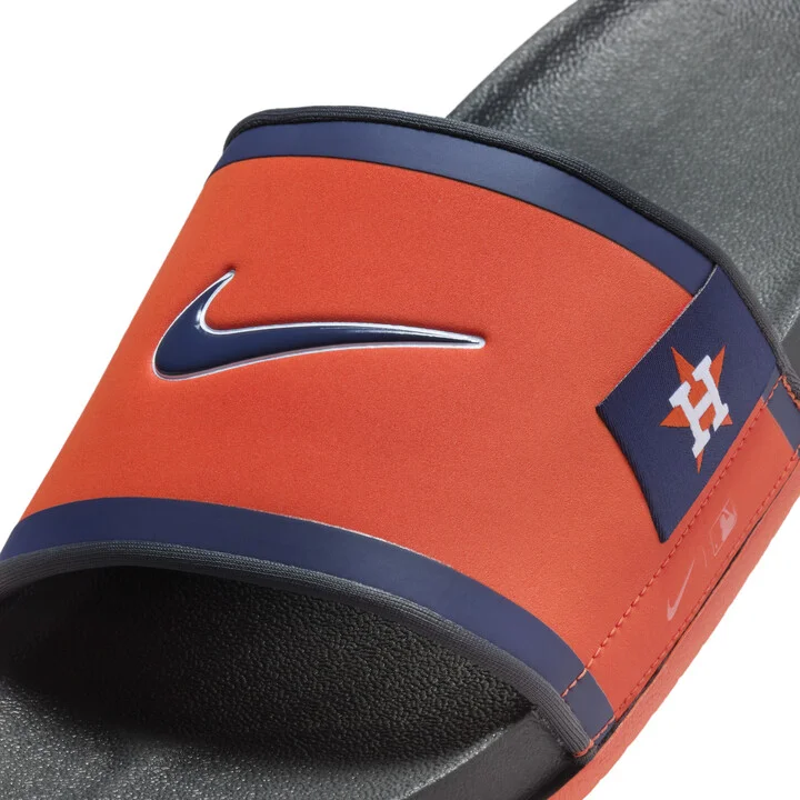 Nike Men's Offcourt (Houston Astros) Offcourt Slides in Orange | FN2678-800 - Image 6