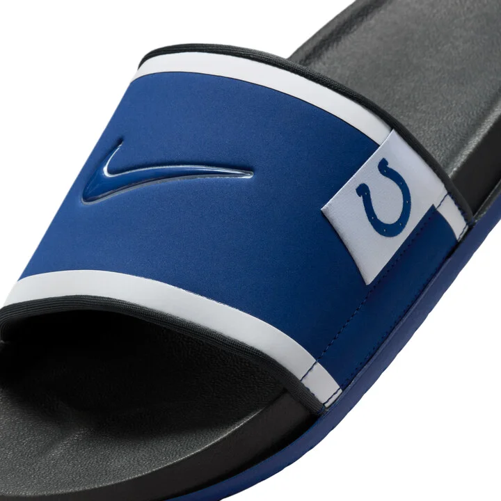 Nike Men's Offcourt (Indianapolis Colts) Offcourt Slides in Blue | FN3055-400 - Image 6