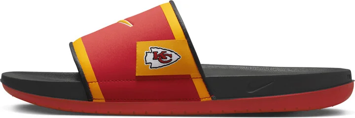Nike Men's Offcourt (Kansas City Chiefs) Offcourt Slides in Red | FN3050-600 - Image 2