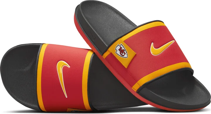 Nike Men's Offcourt (Kansas City Chiefs) Offcourt Slides in Red | FN3050-600