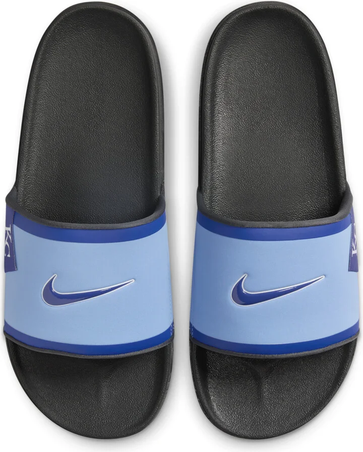 Nike Men's Offcourt (Kansas City Royals) Offcourt Slides in Blue | FN4464-400 - Image 5
