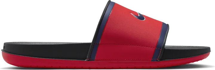 Nike Men's Offcourt (Los Angeles Angels) Offcourt Slides in Red | FN2649-600 - Image 4