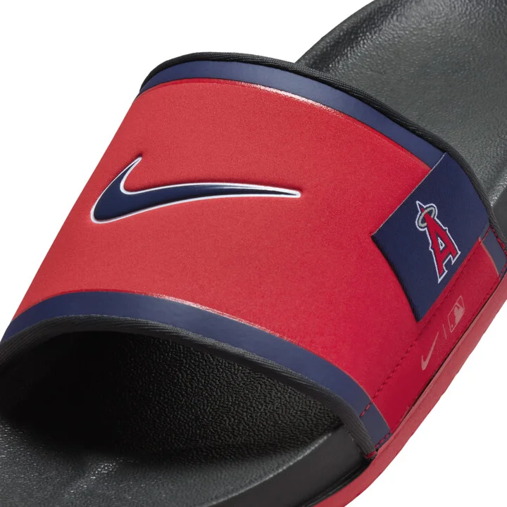 Nike Men's Offcourt (Los Angeles Angels) Offcourt Slides in Red | FN2649-600 - Image 6