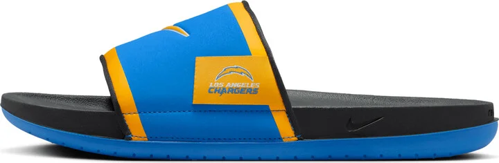 Nike Men's Offcourt (Los Angeles Chargers) Offcourt Slides in Blue | FN2991-400 - Image 2