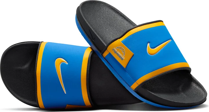 Nike Men's Offcourt (Los Angeles Chargers) Offcourt Slides in Blue | FN2991-400
