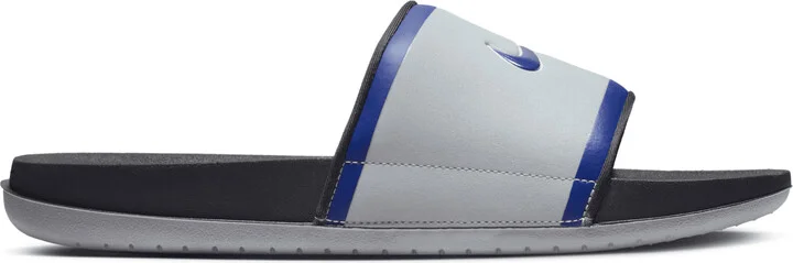 Nike Men's Offcourt (Los Angeles Dodgers) Offcourt Slides in Grey | FN3360-001 - Image 4