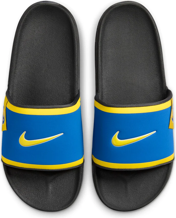 Nike Men's Offcourt (Los Angeles Rams) Offcourt Slides in Blue | FN4455-400 - Image 5