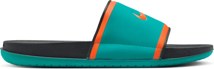 Nike Men's Offcourt (Miami Dolphins) Offcourt Slides in Green | FN4129-300 - Image 4