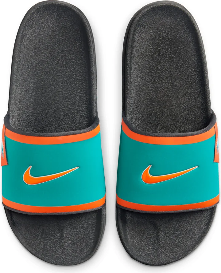 Nike Men's Offcourt (Miami Dolphins) Offcourt Slides in Green | FN4129-300 - Image 5