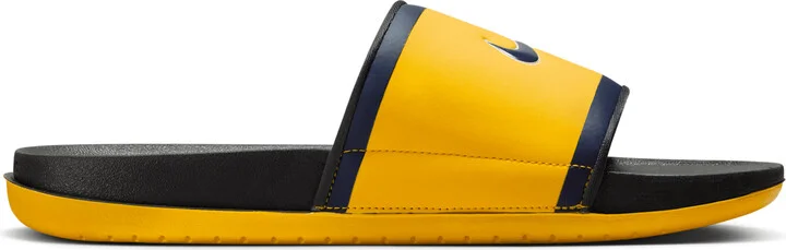 Nike Men's Offcourt (Milwaukee Brewers) Offcourt Slides in Yellow | FN2701-700 - Image 4