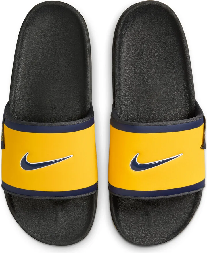 Nike Men's Offcourt (Milwaukee Brewers) Offcourt Slides in Yellow | FN2701-700 - Image 5