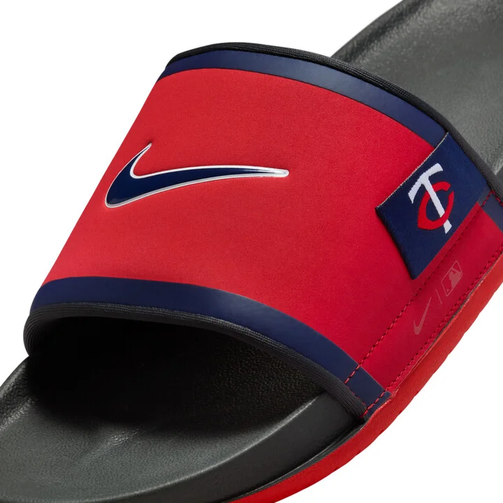 Nike Men's Offcourt (Minnesota Twins) Offcourt Slides in Red | FN4480-600 - Image 6