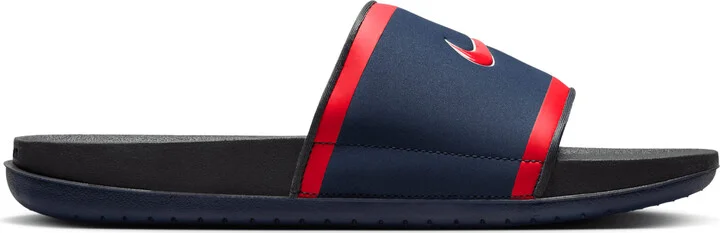Nike Men's Offcourt (New England Patriots) Offcourt Slides in Blue | FN4317-400 - Image 4