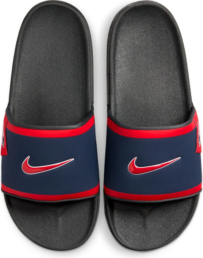 Nike Men's Offcourt (New England Patriots) Offcourt Slides in Blue | FN4317-400 - Image 5