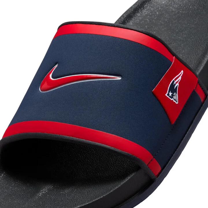 Nike Men's Offcourt (New England Patriots) Offcourt Slides in Blue | FN4317-400 - Image 6