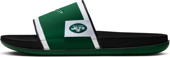 Nike Men's Offcourt (New York Jets) Offcourt Slides in Green | FN4146-300 - Image 2