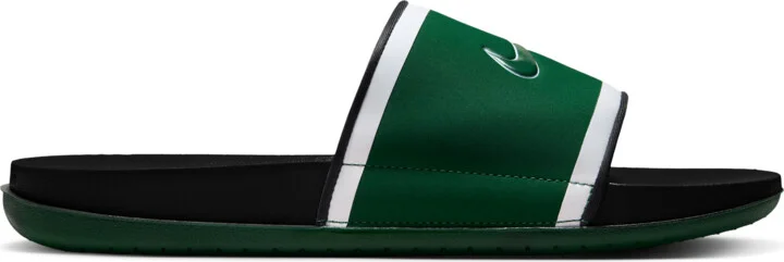 Nike Men's Offcourt (New York Jets) Offcourt Slides in Green | FN4146-300 - Image 4
