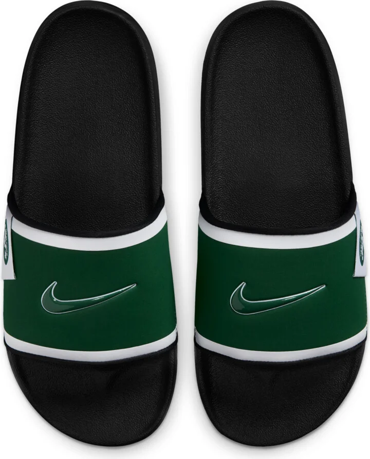 Nike Men's Offcourt (New York Jets) Offcourt Slides in Green | FN4146-300 - Image 5