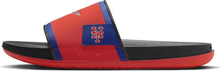 Nike Men's Offcourt (New York Mets) Offcourt Slides in Orange | FN4188-800 - Image 2