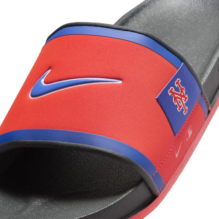 Nike Men's Offcourt (New York Mets) Offcourt Slides in Orange | FN4188-800 - Image 6