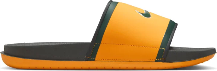 Nike Men's Offcourt (Oakland A's) Offcourt Slides in Yellow | FN2679-700 - Image 4